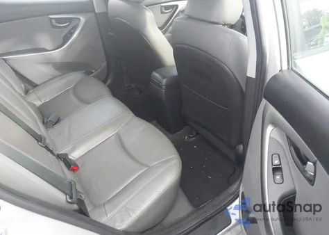 2013 Hyundai Elantra Limited from USA, damaged, VIN KMHDH4AE1DU871639